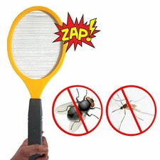 Handheld Electric Mosquito Fly Swatter Zapper Killer Bug Pest Insect Wasp Racket