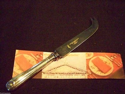 ПРЕВОСХОДНЫЙ ШЕФФИЛДСКИЙ АНГЛИЙСКИЙ СЕРЕБРЯНЫЙ НОЖ ДЛЯ СЫРА - БЕЗ МОНО - ГРУЗИНСКИЙ СТИЛЬ РАКОВИНЫ - Изображение 1 из 3