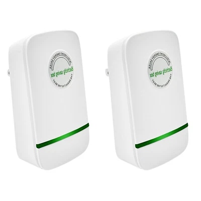 TECHNOLOGY BROKER 2 x Save More with Power Pro New Elon Musk Stop-Watt Energy Saver For Household