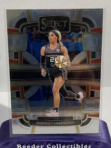2024 Panini Select WNBA #18 DiJonai Carrington Connecticut Sun - Picture 1 of 2