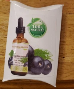 ACAI BERRY OIL. 100% Pure/Natural Cold Pressed Carrier Oil. 0.5 fl.oz-15 ml 5/24 - Picture 1 of 1