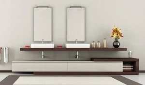 MOBILE BAGNO SU MISURA 150 CM ''MEGA'' - Foto 1 di 3