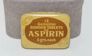 Vintage Bonded Aspirin Medizin Dose American Specialty Co Memphis TN Werbung - Bild 1 von 7