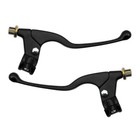 New Black Universal Motorcycle Motorbike Brake and Clutch Levers with Bracket