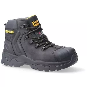 Caterpillar Everett S3 WP schwarz Leder Herren Stiefel Sicherheit - Bild 1 von 4