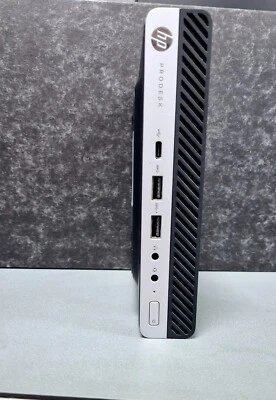 HP ProDesk 600 G5,-Intel Pentium Gold - 8GB RAM - 256GB SSD - Image 1 of 4