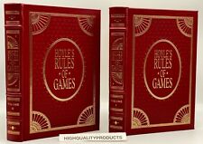 Easton Press HOYLES RULES OF GAMES Collector Edition LEATHER BOUND Book GAMBLING