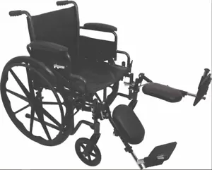 ProBasics K2 Wheelchair 18" x 16" Swing-Away Footrests Padded armrests - Picture 1 of 5