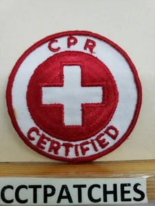 CPR CERTIFIED EMS EMT PATCH - Bild 1 von 2