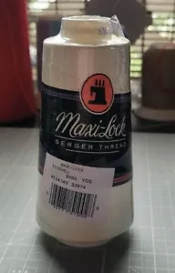 Maxi-Lock Overlock Sewing Thread, Eggshell - Picture 1 of 1