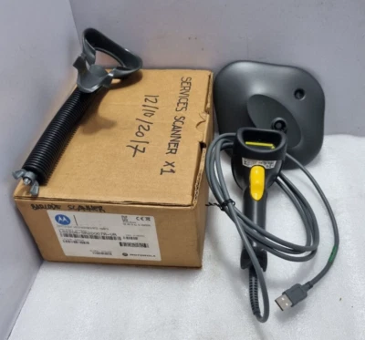 Motorola LS2208-SR20007R-UR Manuelle Code-Barres, Inclus Support USB Cor - Photo 1/4