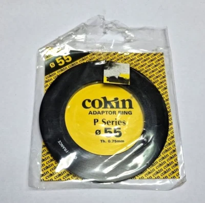 Cokin Adapter Ring Series P Ø55mm  Th.0.75mm Adapter Ring Ref P455 Ø55mm --M3 - Image 1 of 2