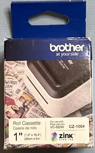 Brother Original CZ-1004 1" 25MM Rolle Reinigungskassette für VC-500W - NEU - Bild 1 von 3