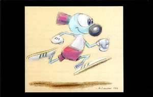 Disney Pixar The Adventures of Andre and Wally B. Post Card-2 - Picture 1 of 2