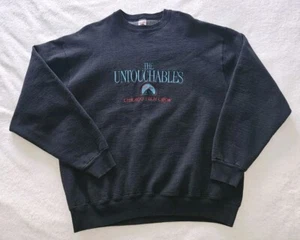 Rare! 1987 Original THE UNTOUCHABLES Movie Chicago Film Crew Men's XL Swestshirt - Picture 1 of 8