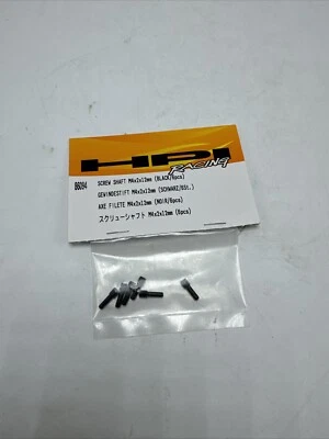 HPI Racing #86094 Screw Shaft M4x2x12mm Black New In Package - Image 1 of 4