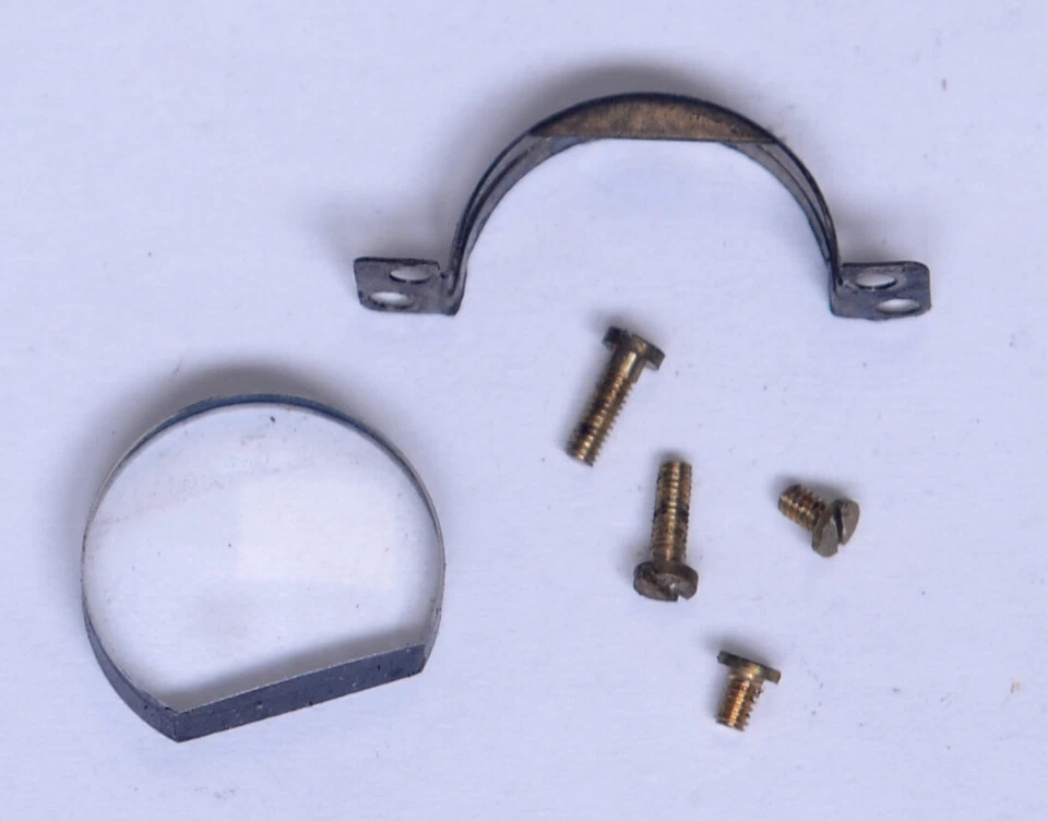 PETRI Flex V 取景器镜头带螺丝老式单反 35 毫米胶片相机零件 — 第 1/1 张图片