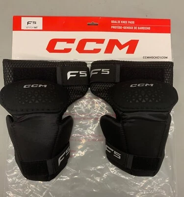 Rodilleras de portero CCM Axis F5 | Rodillera de portero de hockey protección para muslos INT Foto 1 de 4
