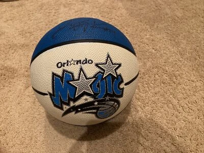 Orlando Magic Jameer Nelson Autographed Basketball Authentic! - Image 1 of 3