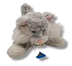 ⚡ Tortuga Miauzi gato peluche peluche aprox 31 cm acostado con etiqueta de día⚡ - Imagen 1 de 15