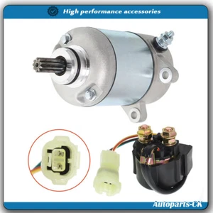 ✅Starter & Relay Solenoid For Honda TRX250TM TRX250 Tm Recon 250 2005-2017 - Foto 1 di 8