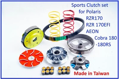 Juego de embrague deportivo de rendimiento para Polaris RZR170 RZR 170EFI 2009-2021 @ CA Foto 1 de 4