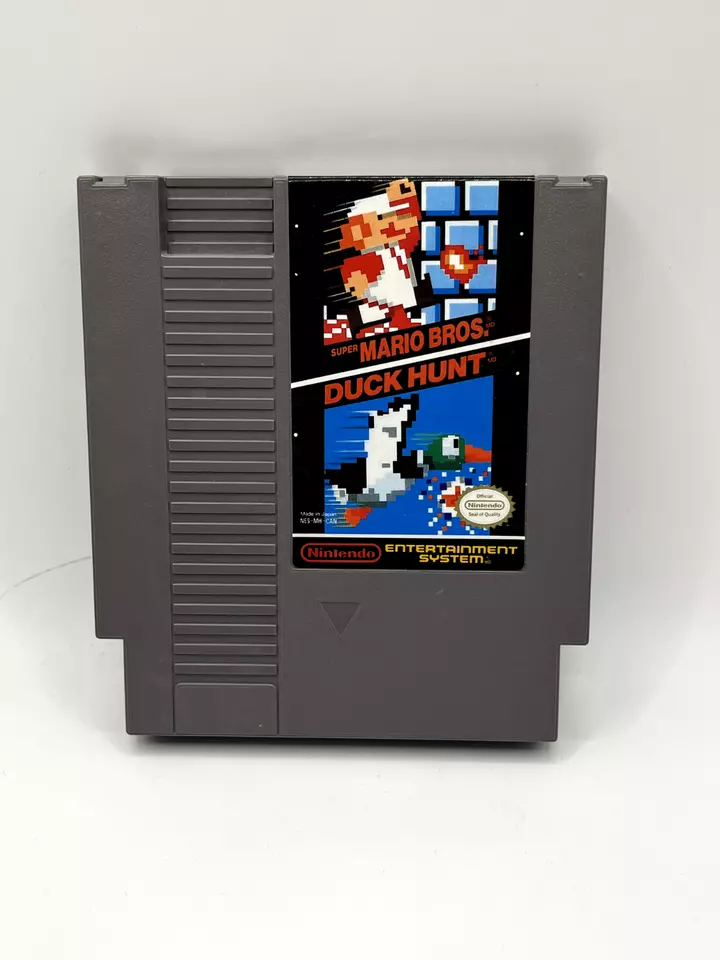Super Mario Bros./Duck Hunt (Nintendo Entertainment System, 1988) NES no box - Image 1 of 1