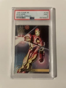 Carta Iron Man Marvel Annual Flair '95 1995 #133 PSA 9 - Foto 1 di 2