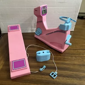 Vintage 1984 Barbie Workout Center Gym, Exercise Bike, REPLACEMENT PARTS !! - Picture 1 of 11