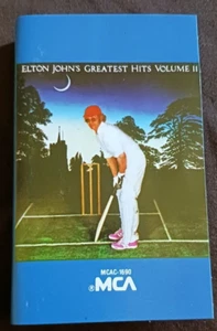 Elton John's Greatest Hits Volume II Cassette - Tested - Imagen 1 de 6