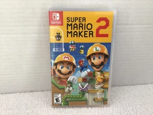 Nintendo Switch Super Mario Maker 2 Spiele Cartridge mit Hülle - Bild 1 von 11