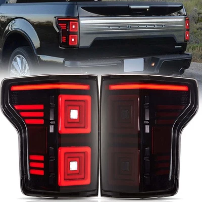 Обновленные задние фонари 2*светодиодные VLAND для задних фонарей Ford F150 F-150 2015-20 годов выпуска последовательные - Изображение 1 из 4