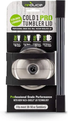 REDUCIR Aislado al Vacío Frío 1 Pro Vaso-Tapa Taza - Tecnología Vacu-Shield Foto 1 de 4