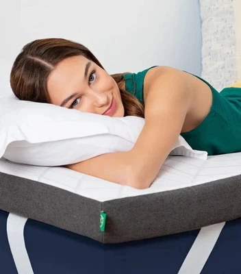 Sleepyhead® Copper Memory Foam Topper with CoolTech Cover- 3 Inch TWIN XL, *NEW* - Image 1 of 4
