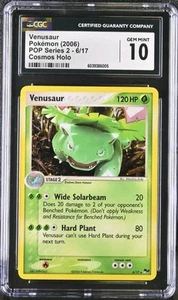 Venusaur Holo 2006 Pokemon POP Series 2 Promo 6/17 CGC 10 GEM MINT - Picture 1 of 3