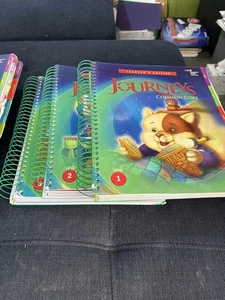 1st Grade Journeys HMH Common Core Teachers Edition Units 1-6 2014 - Picture 1 of 4