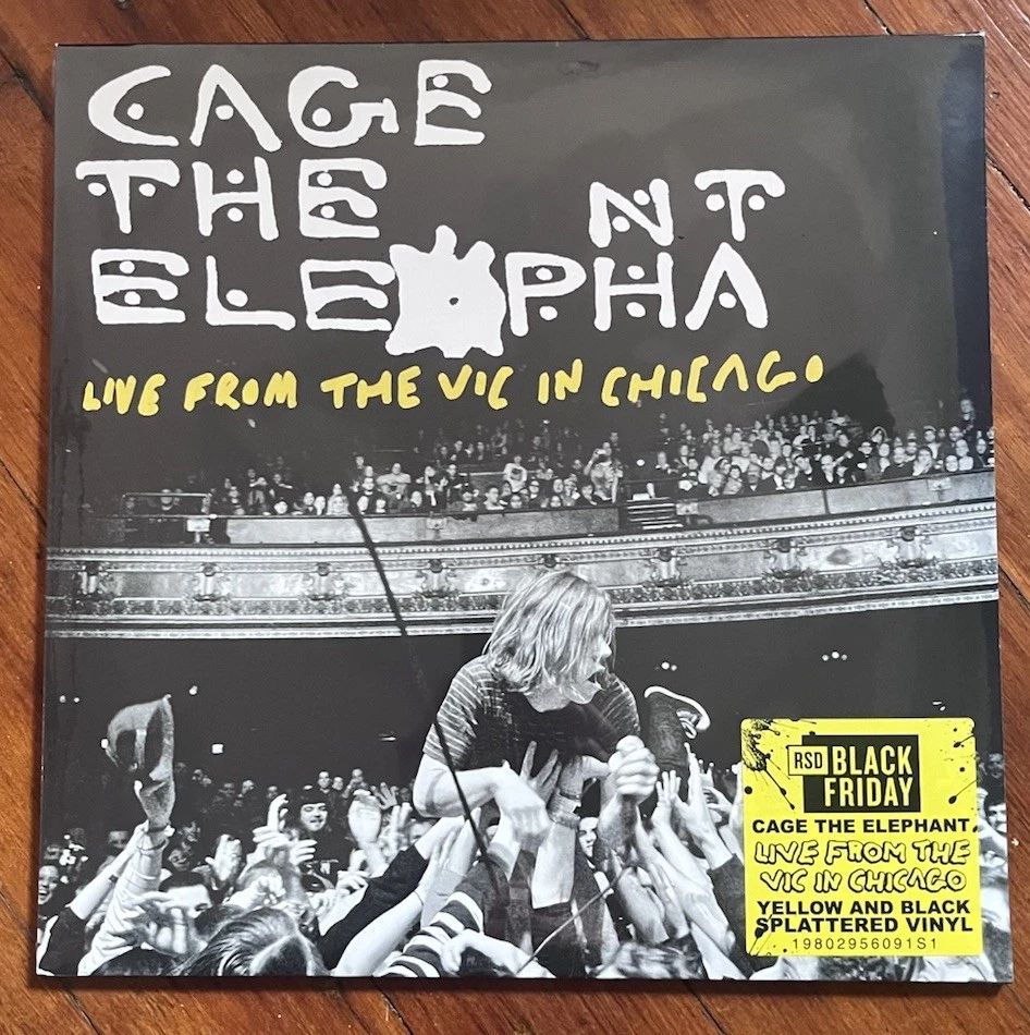 Cage The Elephant Live Vic In Chicago 2Lp RSD 2025 Limited Color Vinyl  - Image 1 of 1