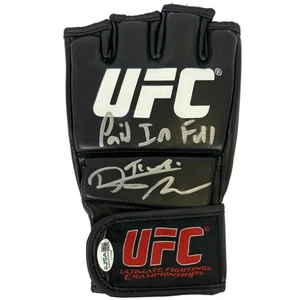 Dustin Poirier autographed signed inscribed glove UFC JSA The Diamond - Picture 1 of 2