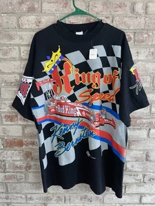 Vintage NHRA Budweiser Racing Kenny Bernstein "King Of Speed" AOP Shirt Herren 2XL - Bild 1 von 4