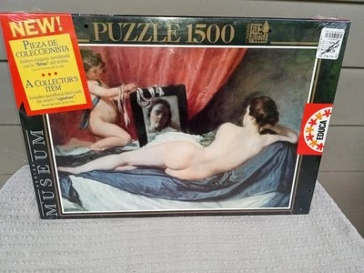 Educa 7.715  La Venus del Espejo Diego Velazquez 1500 Piece Jigsaw Puzzle Sealed - Image 1 of 4
