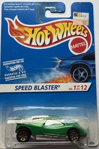 Hot Wheels 1996 primera edición Speed Blaster 1/12 (Canadá solo dorado 7 radios) - Imagen 1 de 2