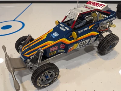Tamiya Fighting Buggy 1/10 built ball diff/sport tuned/chassis plate and more! - Image 1 of 4
