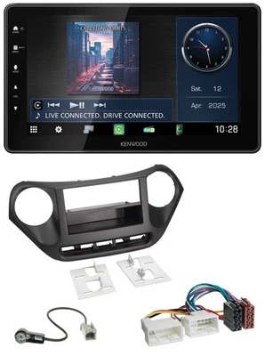 Kenwood MP3 Bluetooth USB DAB Autoradio für Hyundai i10 (ab 2013) - Bild 1 von 4