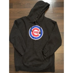 Chicago Cubs Hoodie Mens Size Medium Color Charcoal Gray - Picture 1 of 8