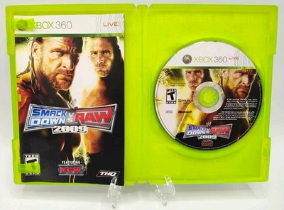 WWE Smackdown vs. Raw 2009 - (Xbox 360, 2008) *CIB* Great Condition* Tested! - Image 1 of 4