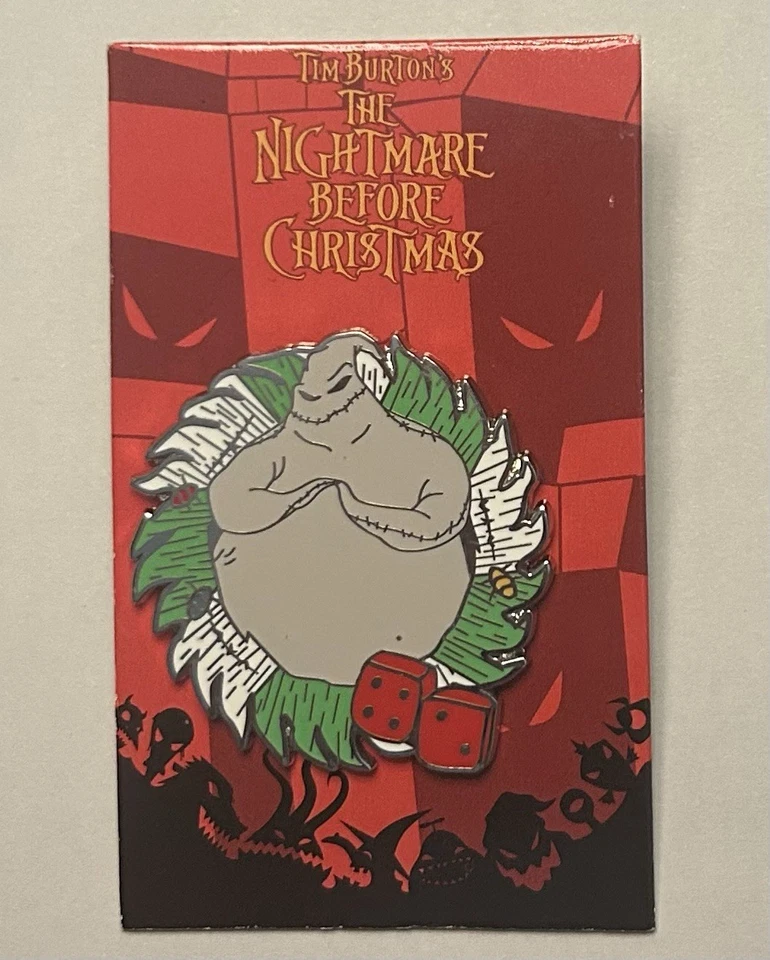 Disney - Nightmare Before Christmas - Oogie Boogie Wreath Mystery 2008 Pin - Image 1 of 1