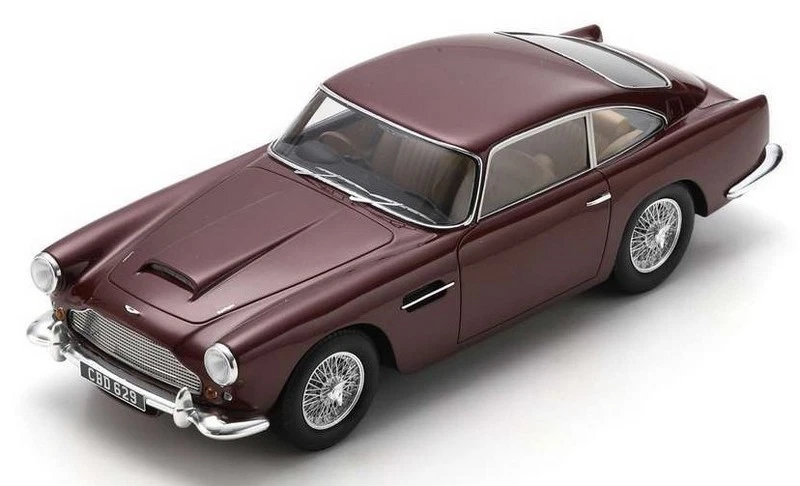 Aston Martin DB4 Mk2 1960 Bourdeaux 1:18 SCHUCO 450065000 - Immagine 1 di 1