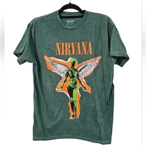 NWOT Nirvana In Utero Garden Oversized Unisex Graphic Tee Size M - Picture 1 of 4