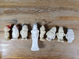 VINTAGE LIGHTFOOT SCHULTZ DISNEY SNOW WHITE & THE SEVEN DWARFS SOAPS C.1930's - Foto 1 di 16