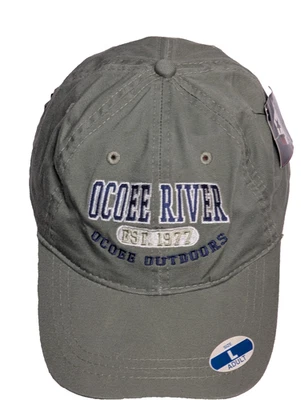 Gorra Ocoee River Tennessee Exterior Gris Ajustable Adulto Grande J America Foto 1 de 4